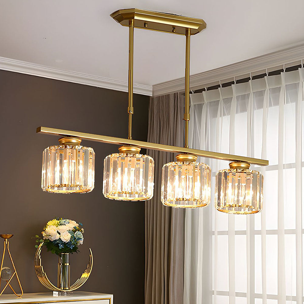 Mollura - Modern Art Deco Glass Pendant Lights for Stylish Kitchens