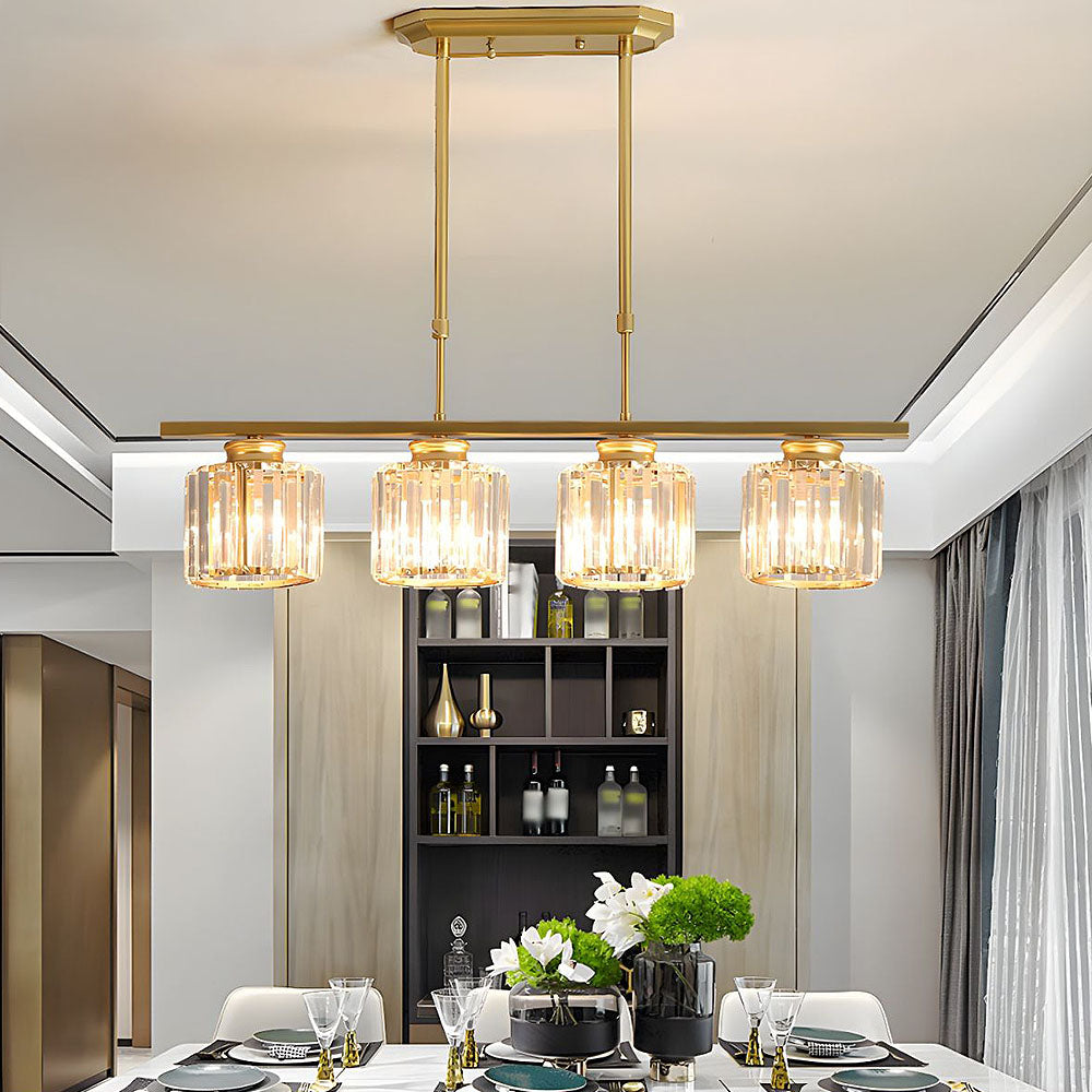 Mollura - Modern Art Deco Glass Pendant Lights for Stylish Kitchens