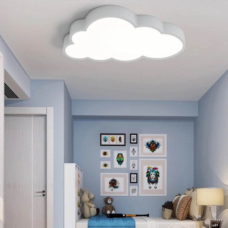 Bowlora - Kids Room Cloud Ceiling Light Led Design Dreamy Glow