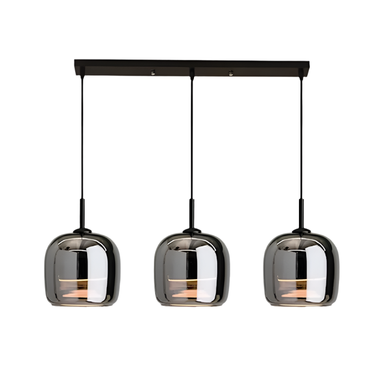 Luxlyn - Nordic Black Glass Pendant Light Modern LED Luxury Home