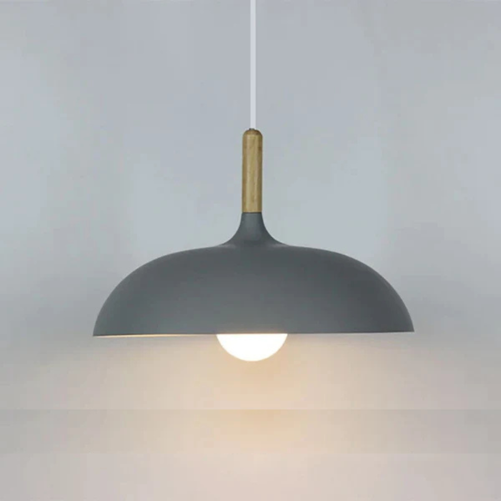 Beddora - NordicLight Scandinavian Oak Ceiling Lamp for Modern Spaces