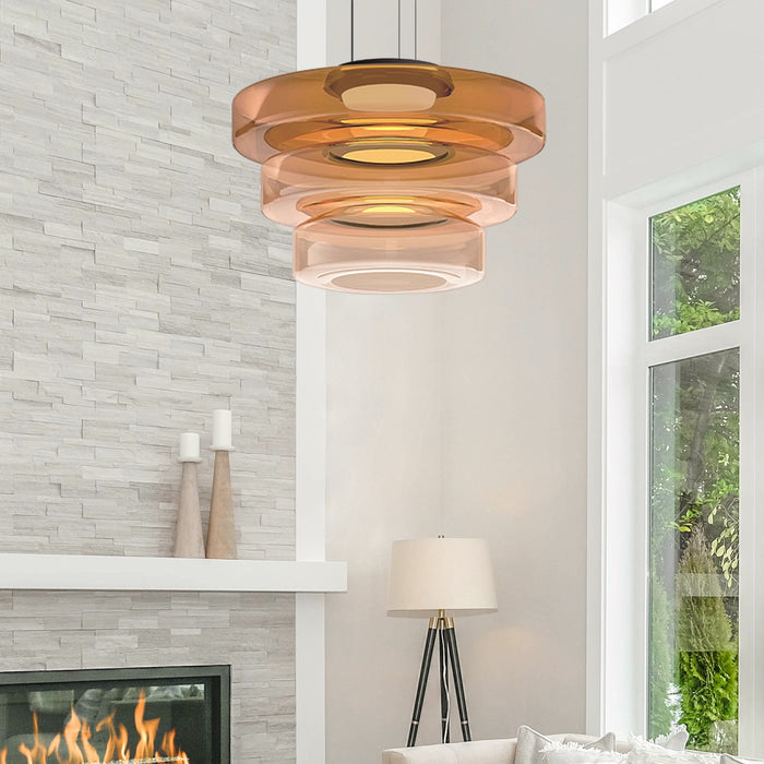 Sunhaven - Timeless Style Glass Pendant Lamp for Home