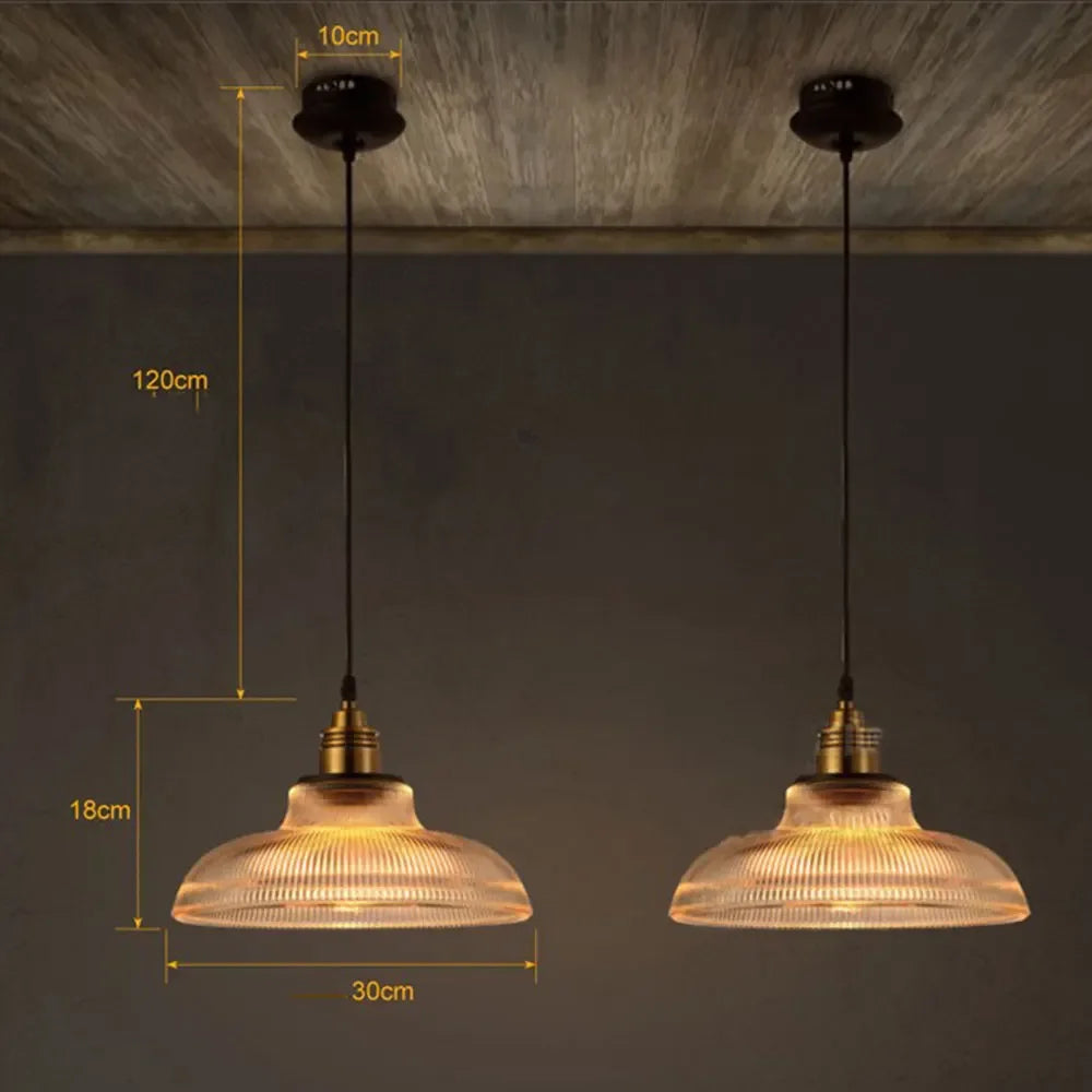 Plantora - LumiVibe Glass Pendant Lamps Elegant Modern Lighting