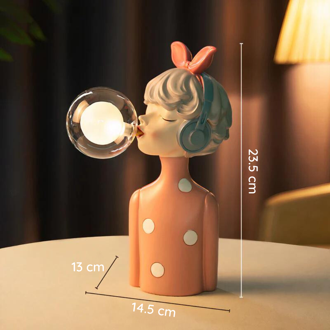 Artevia - Artisan Sisters Table Lamp With Handcrafted Charm