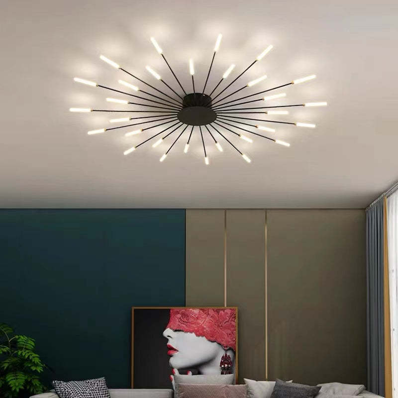 Chisoria - Nordic Firework Ceiling Light For Living Rooms