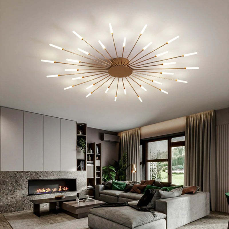 Chisoria - Nordic Firework Ceiling Light For Living Rooms