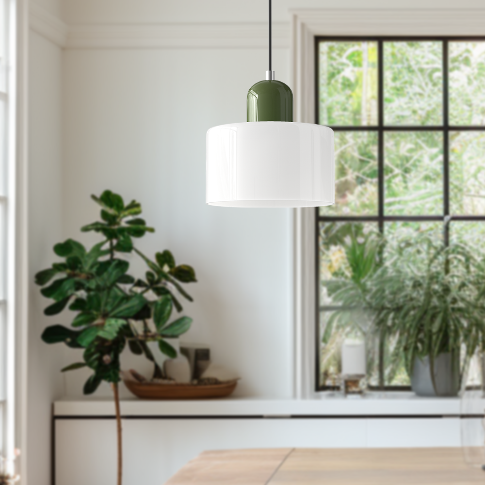 Yardora - Bauhaus Inspired Glass Pendant Lamp For Modern Homes