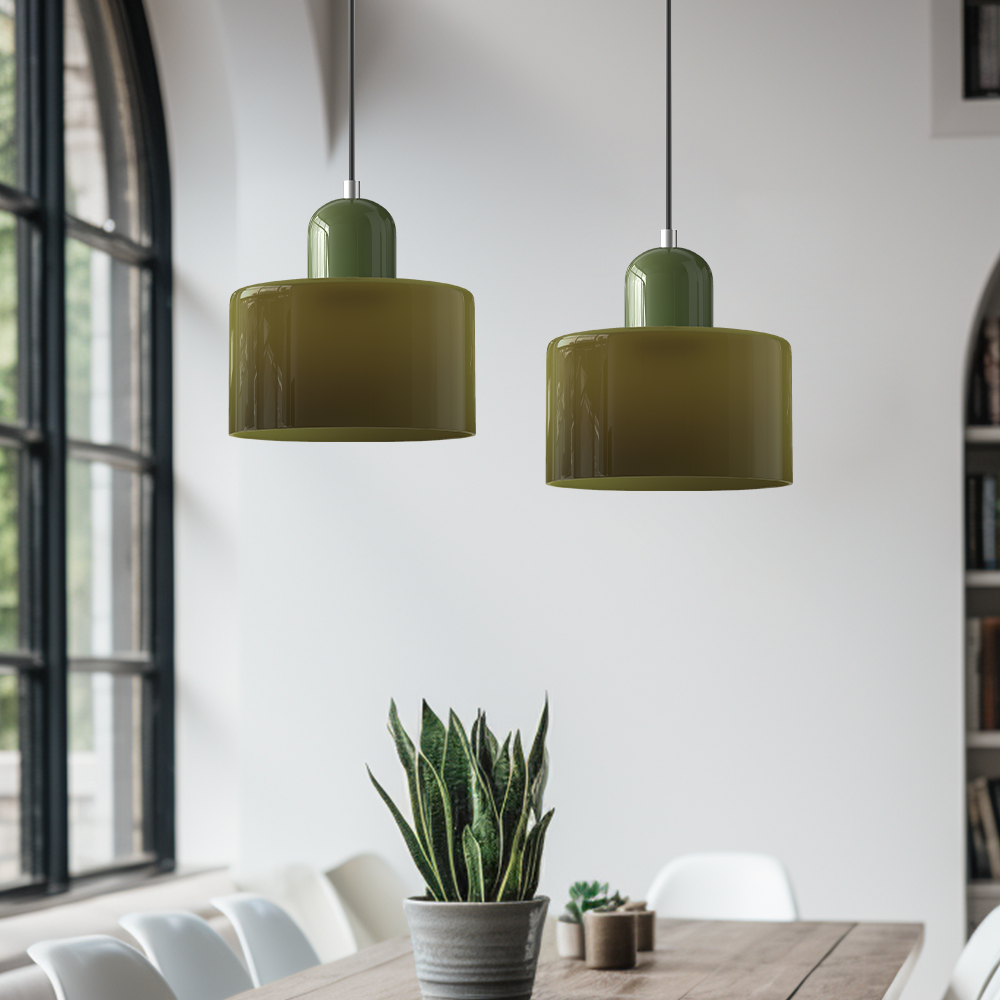 Yardora - Bauhaus Inspired Glass Pendant Lamp For Modern Homes