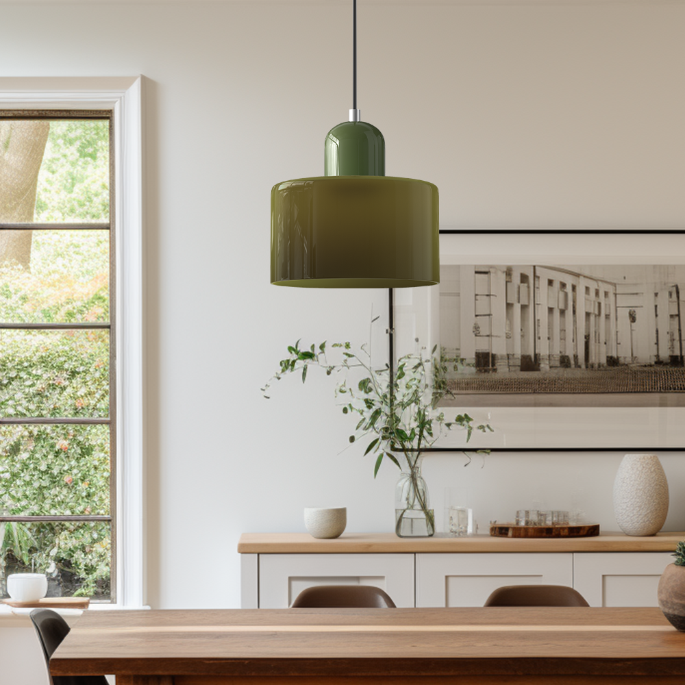 Yardora - Bauhaus Inspired Glass Pendant Lamp For Modern Homes