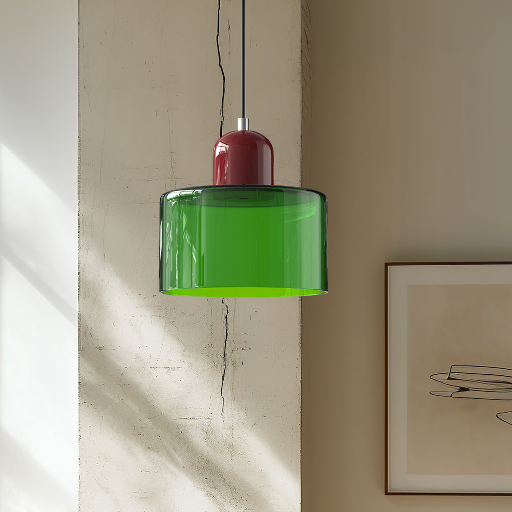 Yardora - Bauhaus Inspired Glass Pendant Lamp For Modern Homes