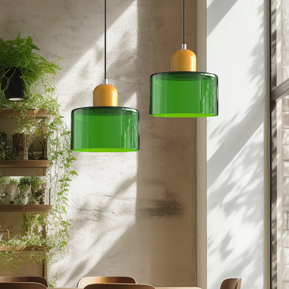 Yardora - Bauhaus Inspired Glass Pendant Lamp For Modern Homes