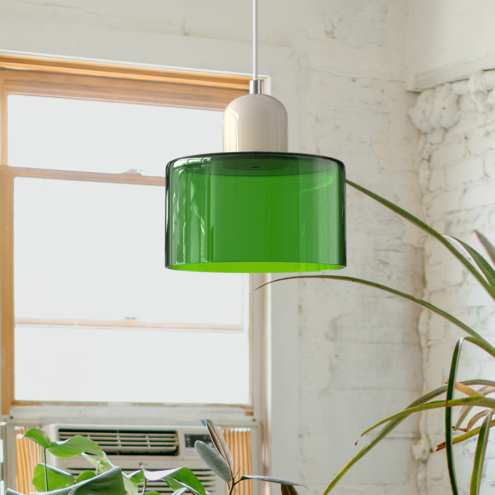 Yardora - Bauhaus Inspired Glass Pendant Lamp For Modern Homes