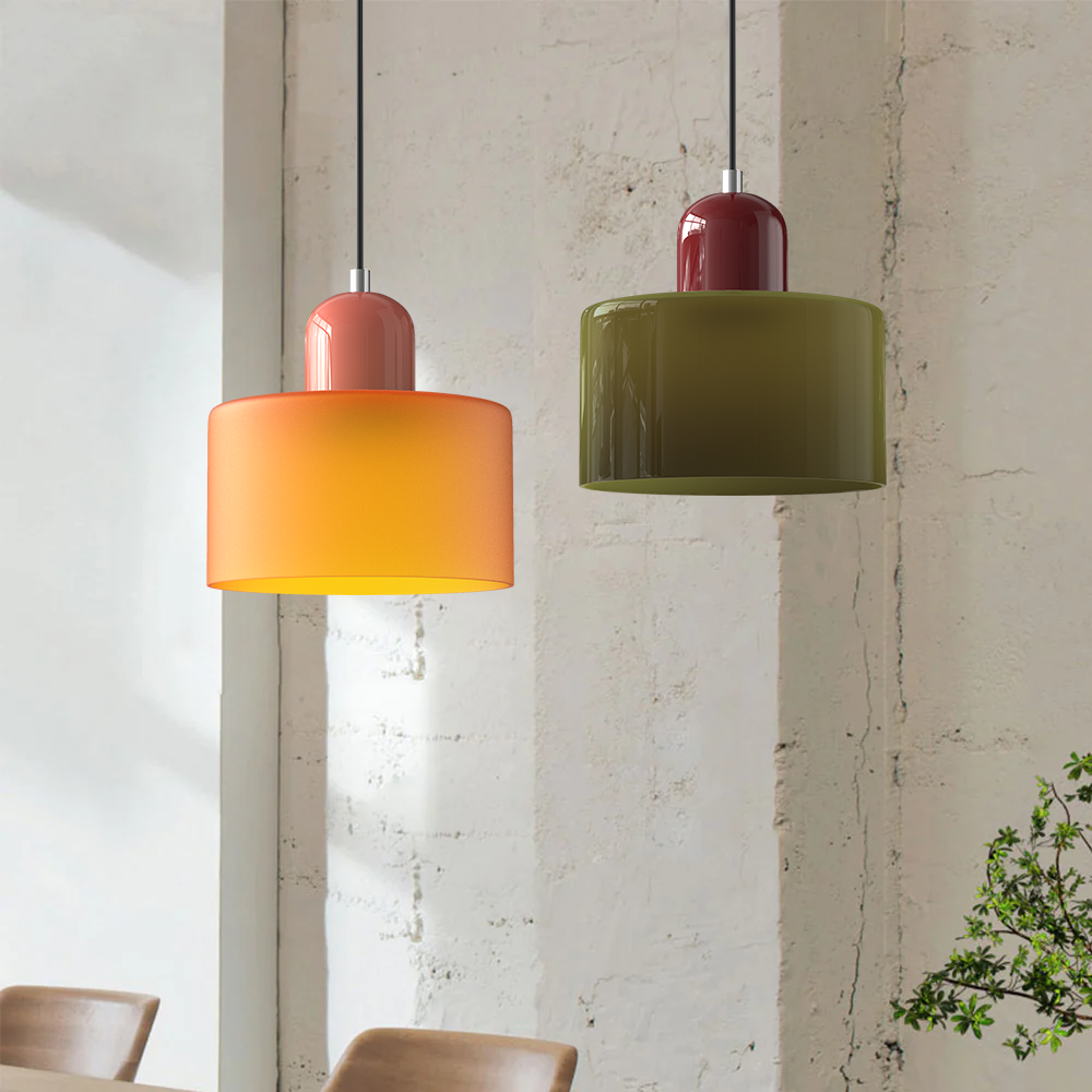 Yardora - Bauhaus Inspired Glass Pendant Lamp For Modern Homes