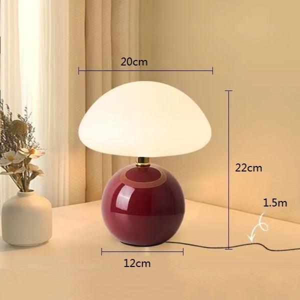 Riverra - Mushroom Lamp with Cozy Retro Glow