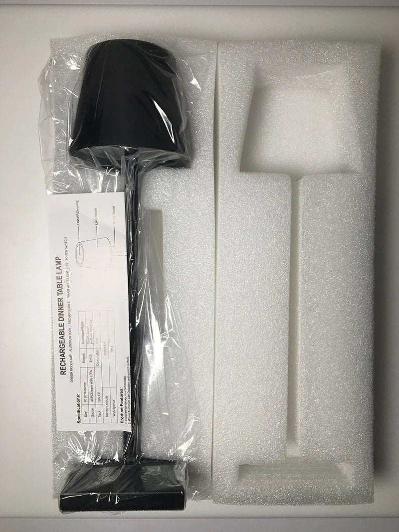 Soapura - Wireless Rechargeable Table Lamp With Warm Light