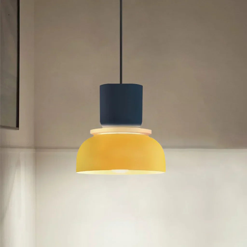 AmbiLoom - Stylish Color Block Nordic Pendant Light for Modern Homes