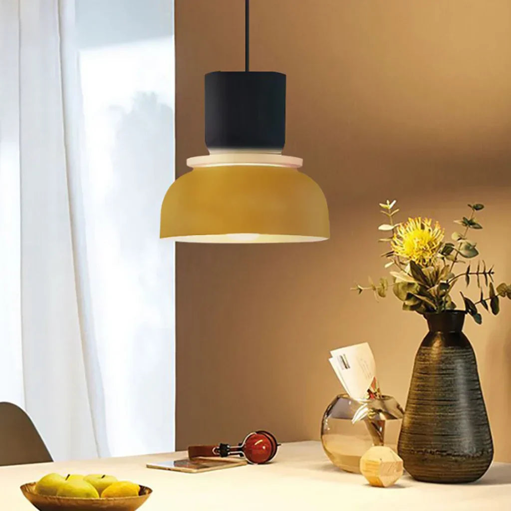 AmbiLoom - Stylish Color Block Nordic Pendant Light for Modern Homes
