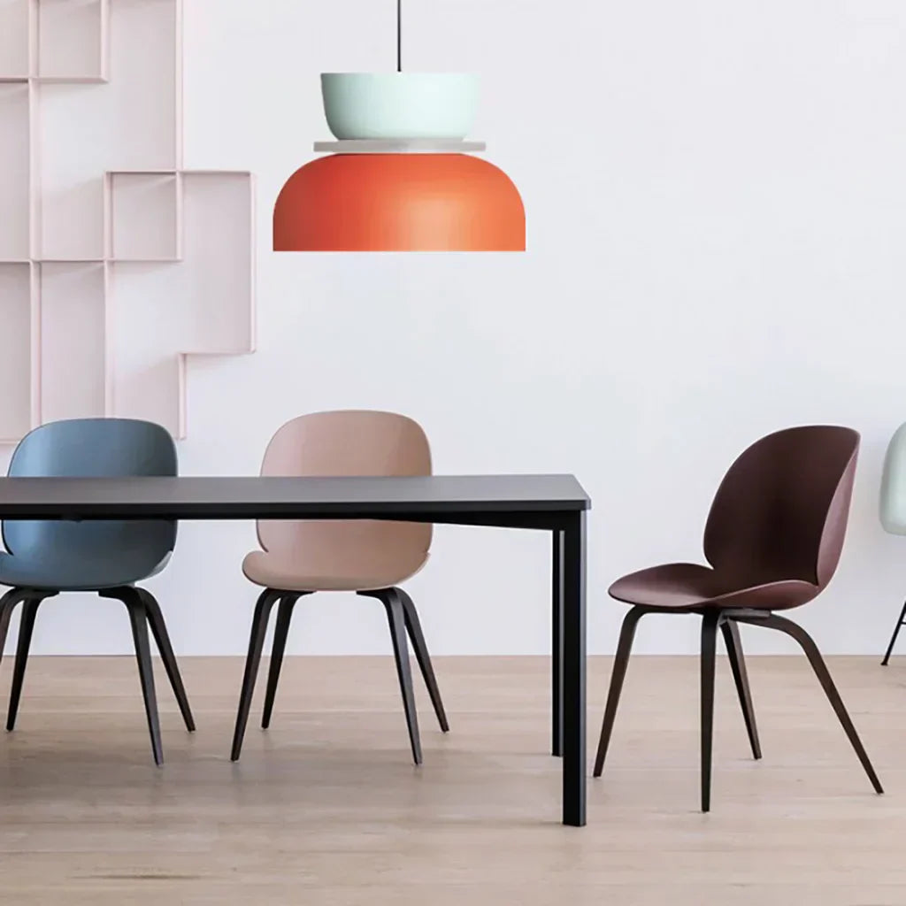 AmbiLoom - Stylish Color Block Nordic Pendant Light for Modern Homes