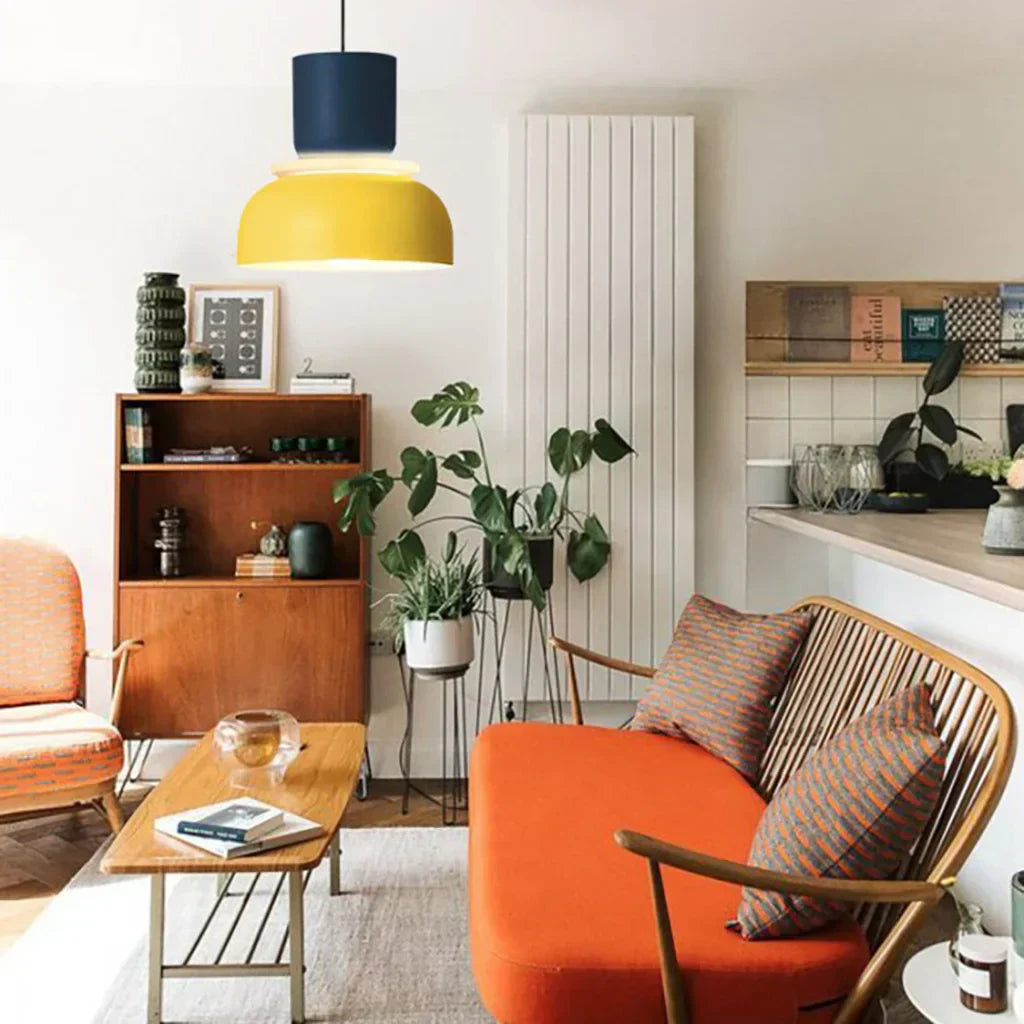AmbiLoom - Stylish Color Block Nordic Pendant Light for Modern Homes