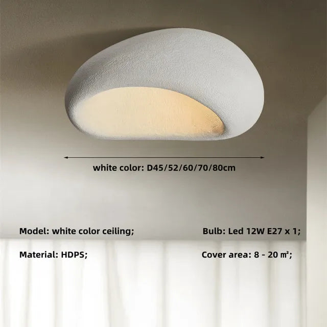 Hedgera - ZenLicht Wabi Sabi Ceiling Light for Calm Interiors