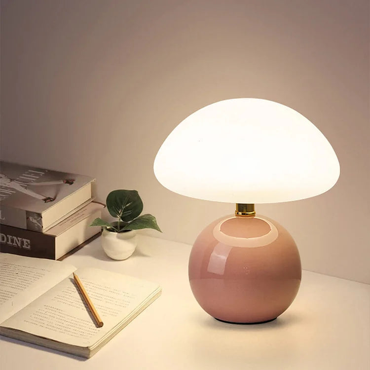 Riverra - Mushroom Lamp with Cozy Retro Glow