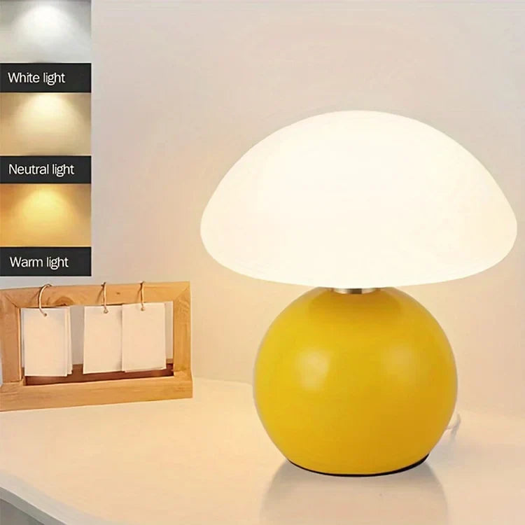 Riverra - Mushroom Lamp with Cozy Retro Glow