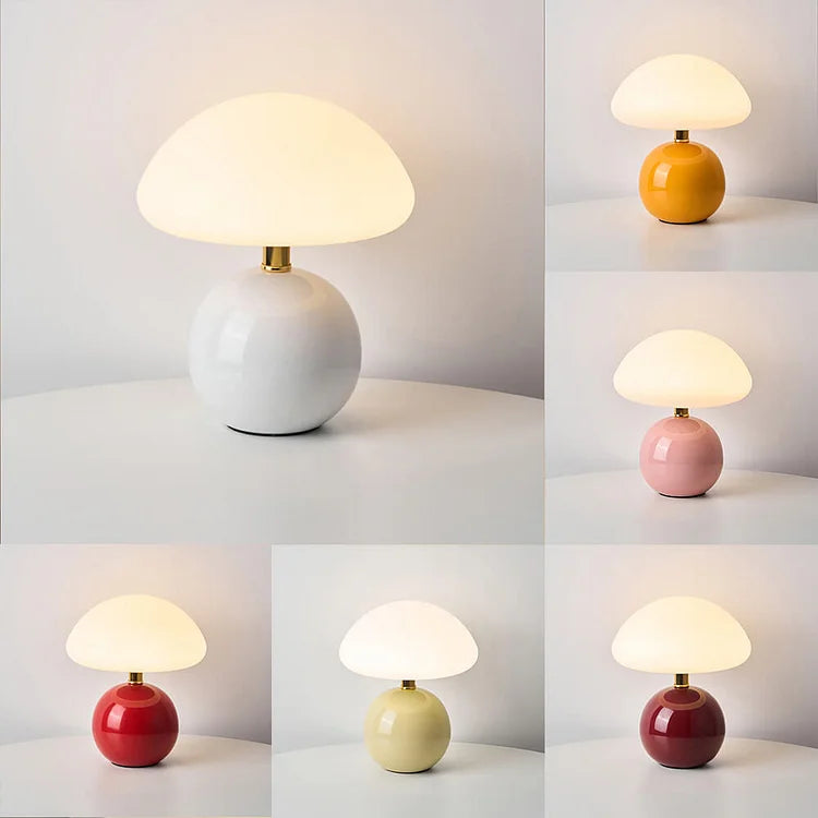 Riverra - Mushroom Lamp with Cozy Retro Glow