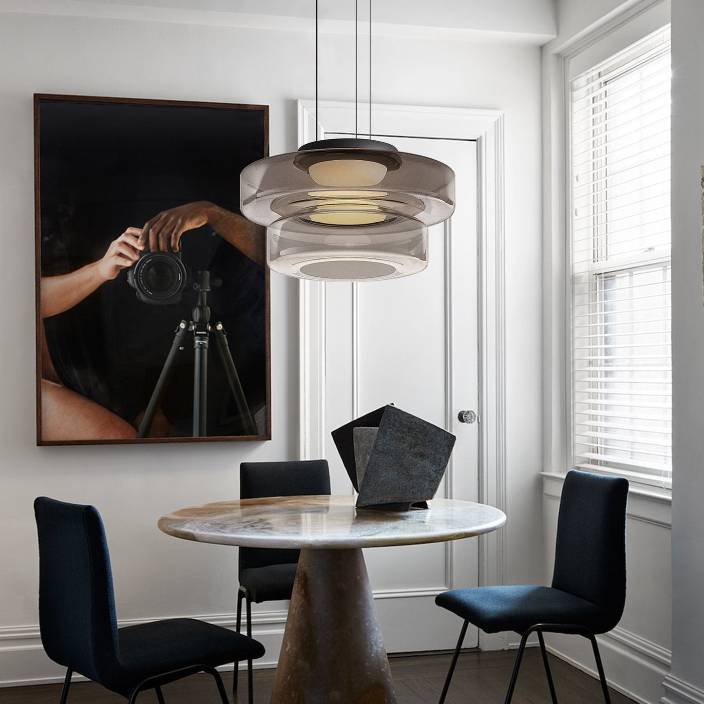 Sunhaven - Timeless Style Glass Pendant Lamp for Home