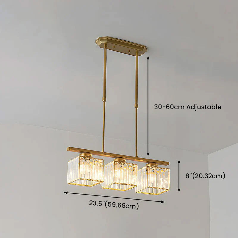 Mollura - Modern Art Deco Glass Pendant Lights for Stylish Kitchens