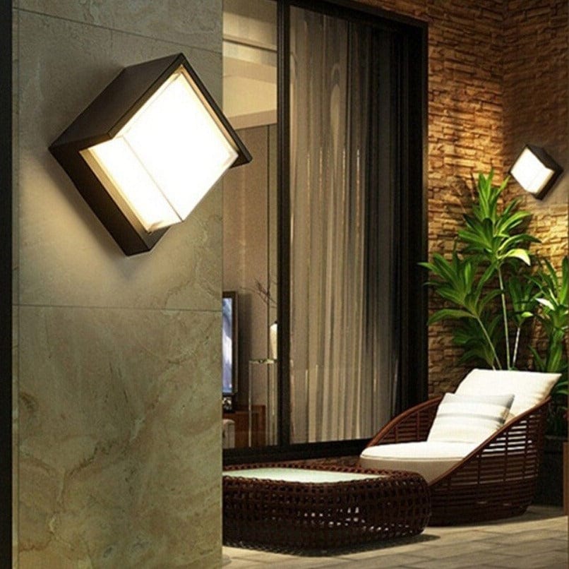 MotionGlo - Innovative Motion Sensor Outdoor Wall Lamp for Safety and Style