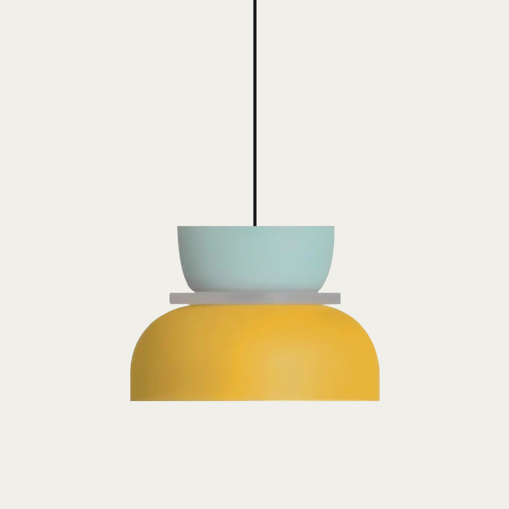 AmbiLoom - Stylish Color Block Nordic Pendant Light for Modern Homes