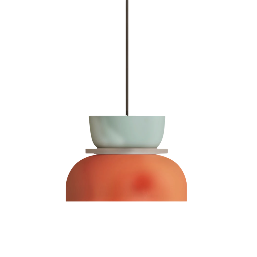 AmbiLoom - Stylish Color Block Nordic Pendant Light for Modern Homes