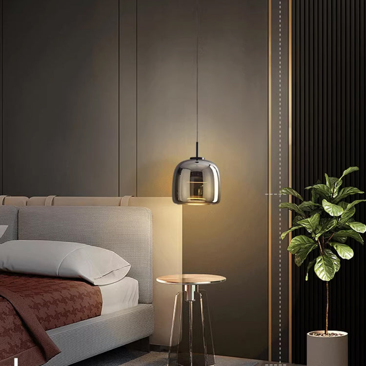 Luxlyn - Nordic Black Glass Pendant Light Modern LED Luxury Home