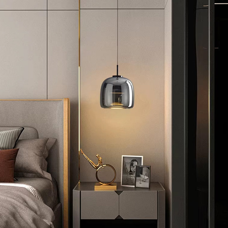 Luxlyn - Nordic Black Glass Pendant Light Modern LED Luxury Home