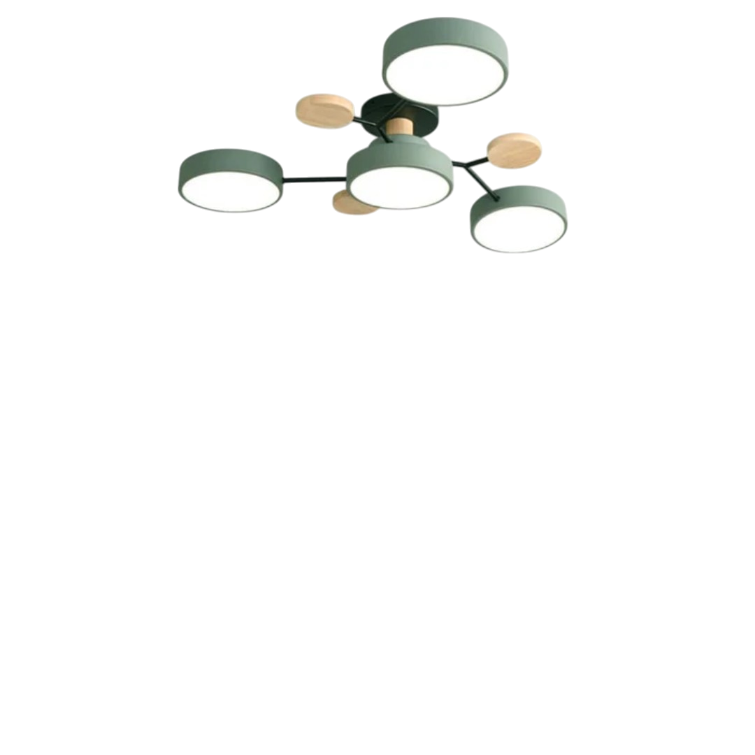 Roomora - Clio Modern Round LED Ceiling Lamp for Living Room At Home