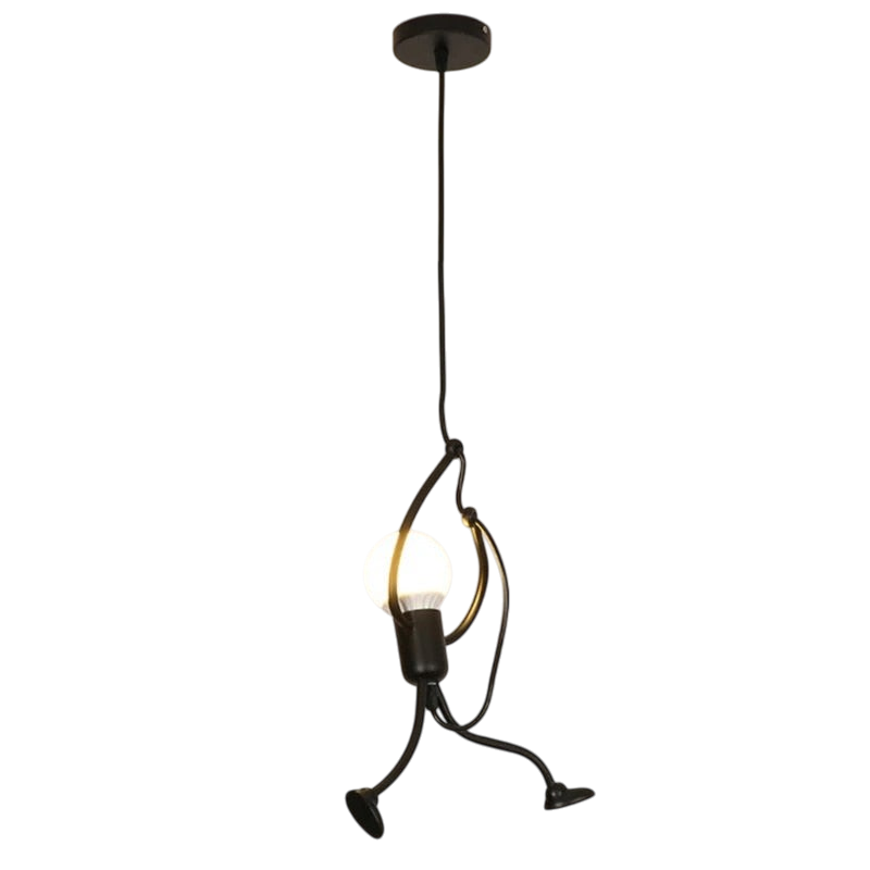 Quiltora - Retro Puppet Pendant Lamp With Playful Modern Design