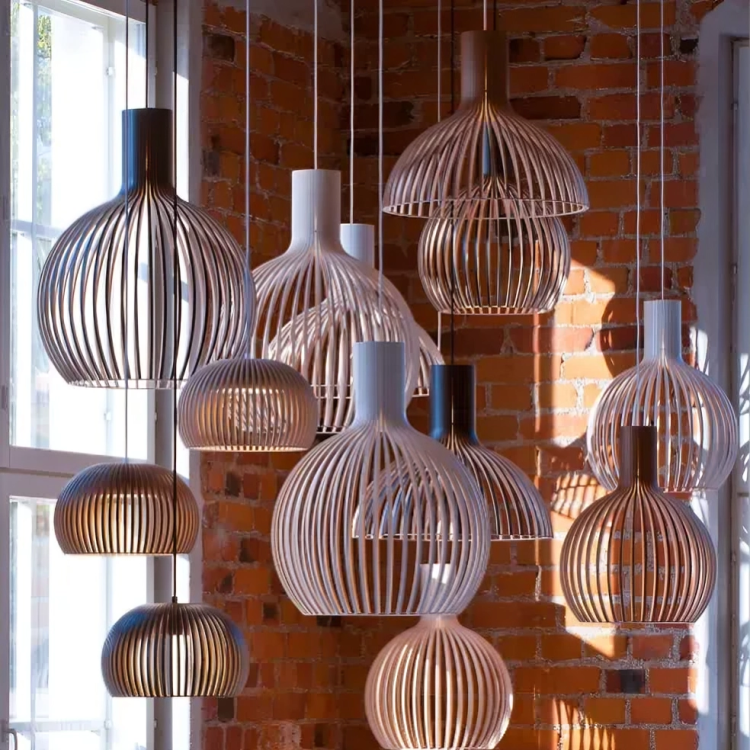 Floraa - Natural Bamboo Pendant Light for Elegant Home Décor Style