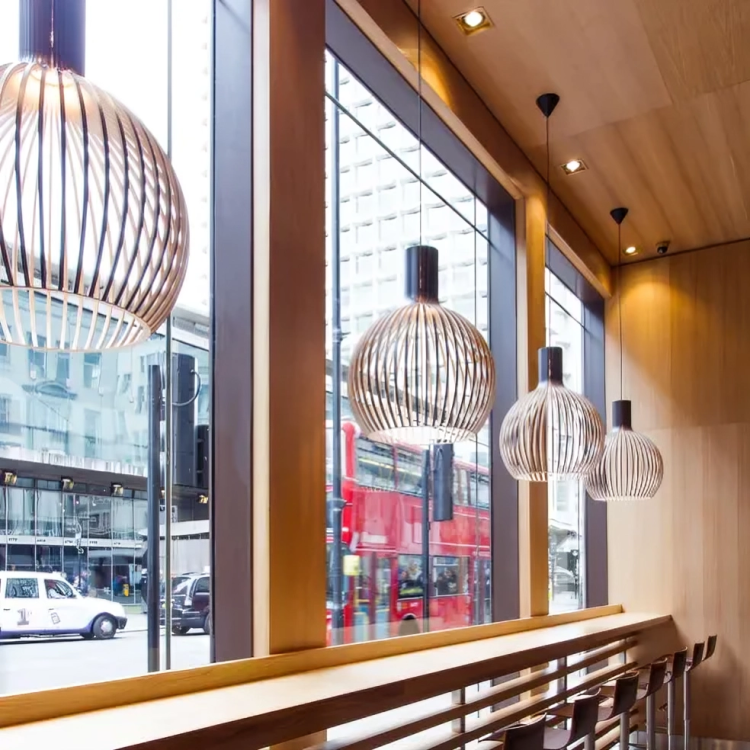 Floraa - Natural Bamboo Pendant Light for Elegant Home Décor Style