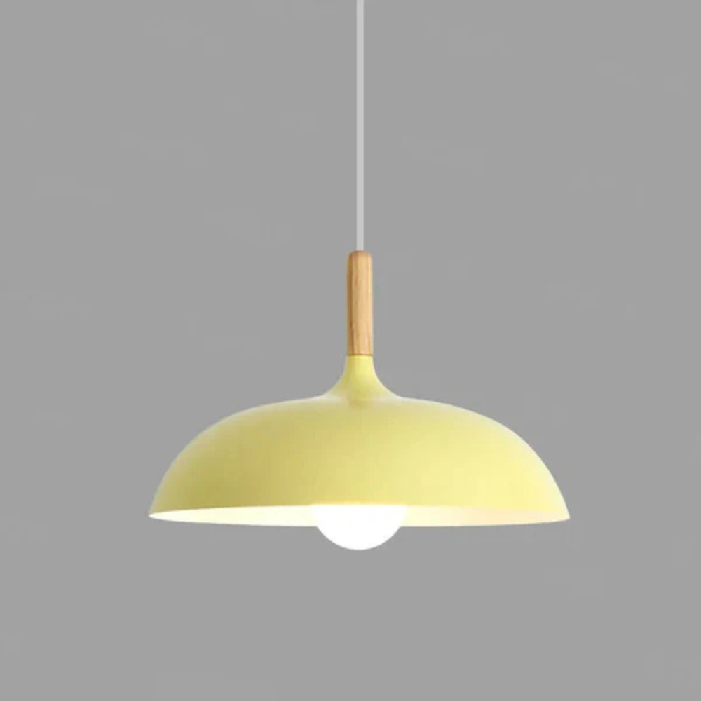 Beddora - NordicLight Scandinavian Oak Ceiling Lamp for Modern Spaces