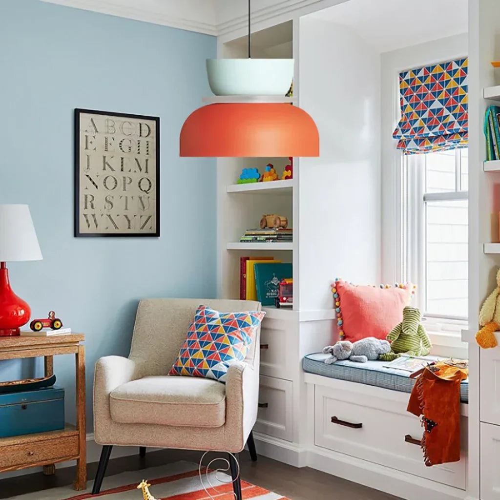 AmbiLoom  - Stylish Color Block Nordic Pendant Light for Modern Homes