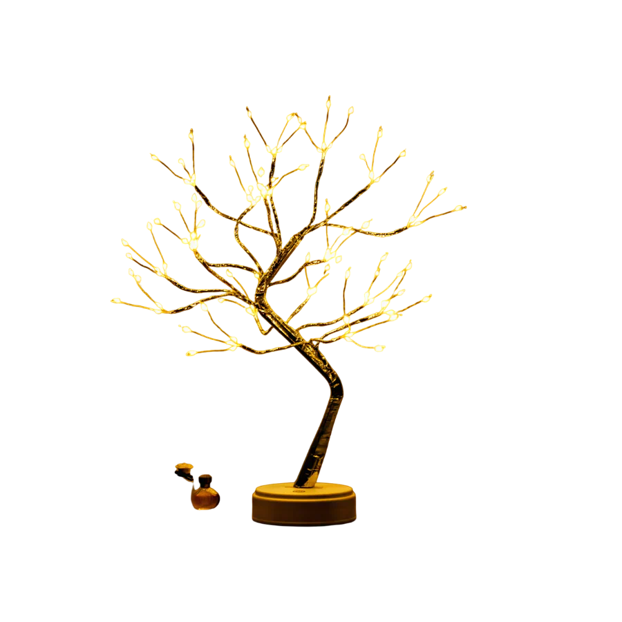 ShineMora - Elegant LED Tree Light with 108 Twinkling Bulbs