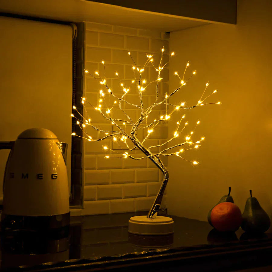 ShineMora - Elegant LED Tree Light with 108 Twinkling Bulbs