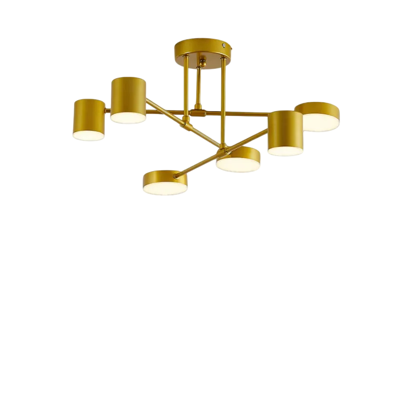 Novessa - Modern Ceiling Light With 6 Adjustable LED Heads for Homes