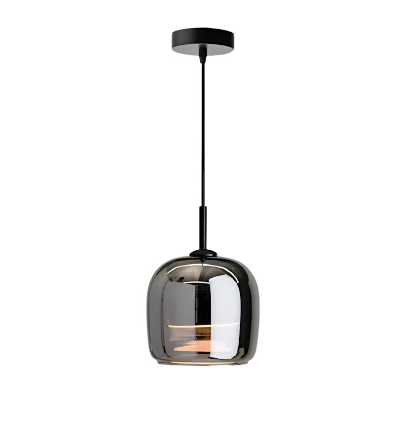 Luxlyn - Nordic Black Glass Pendant Light Modern LED Luxury Home